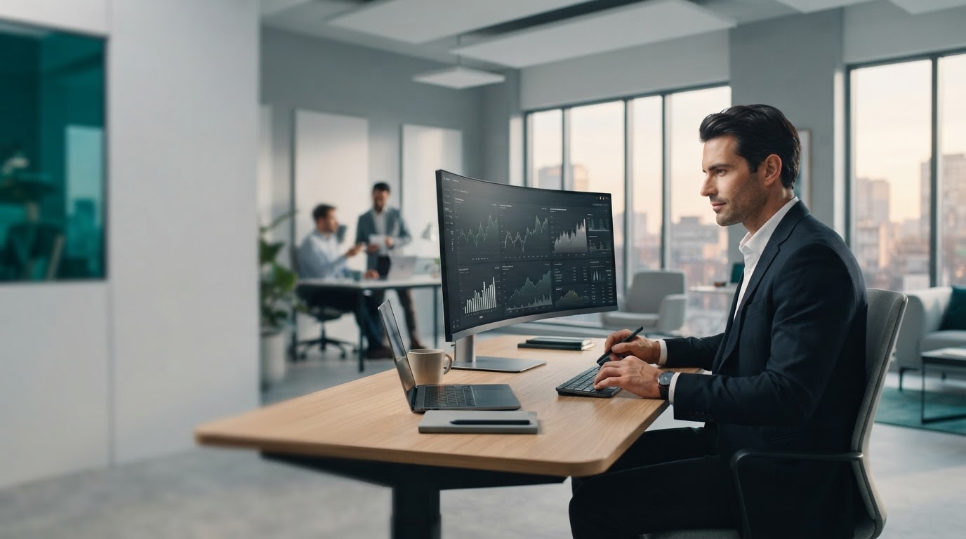 FjordexCore trading desk interface displaying real-time risk analytics